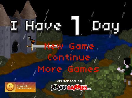 Game Review: I have 1 day (Flash&nbsp;Game)