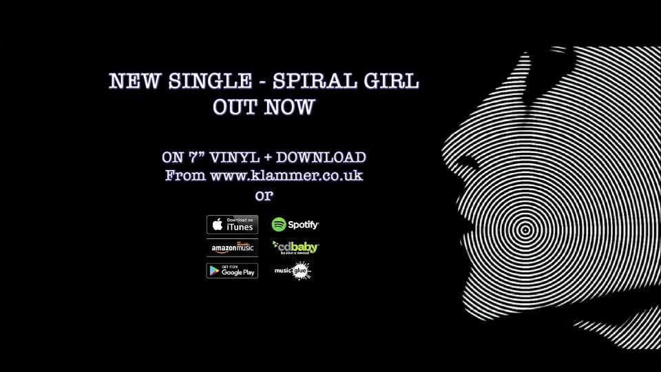 Klammer 'Spiral Girl' Single Artwork