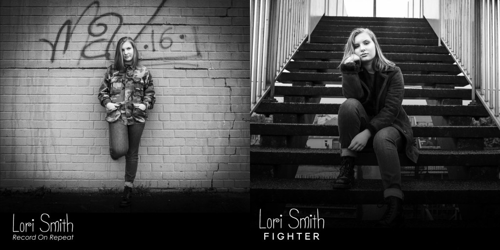 Lori Smith - Record On Repeat and Fighter Artwork