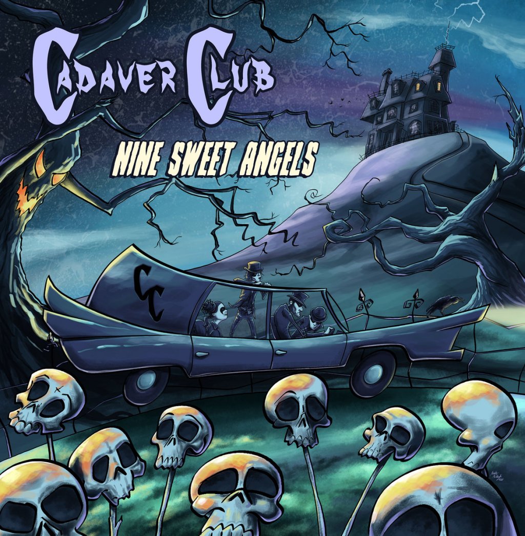 Cadaver Club - Nine Sweet Angels Artwork